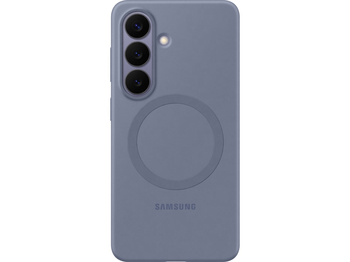 Samsung Galaxy S26 Magnet Silikondeksel (blåfiolett) Deksel til mobiltelefon
