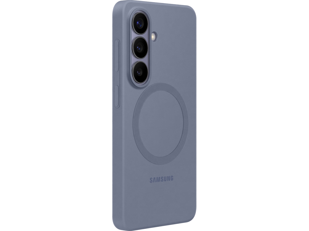 Samsung Galaxy S26 Magnet Silikondeksel (blåfiolett) Deksel til mobiltelefon