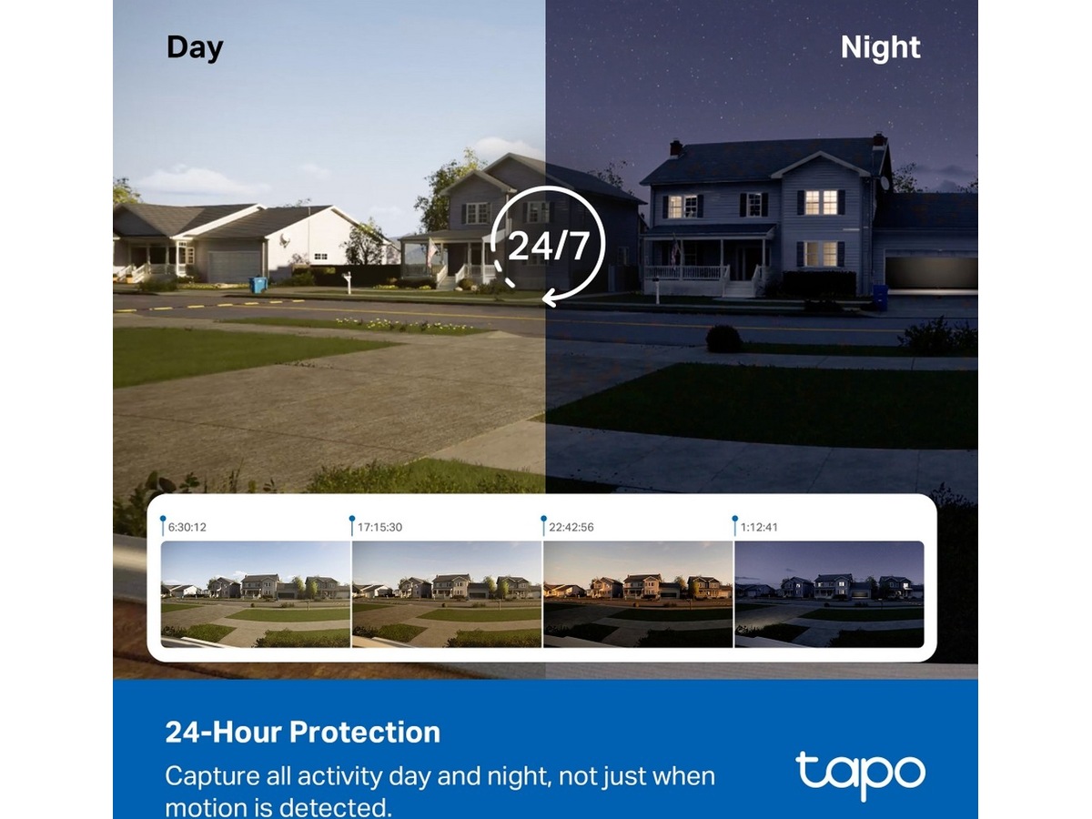 TP-Link Tapo C665G KIT solcelledrevet Wi-Fi/4G sikkerhetskamera Overvåkningskameraer