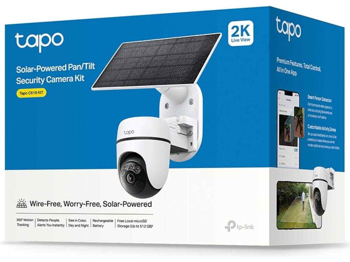 TP-Link Tapo C610 KIT solcelledrevet sikkerhetskamera Overvåkningskameraer