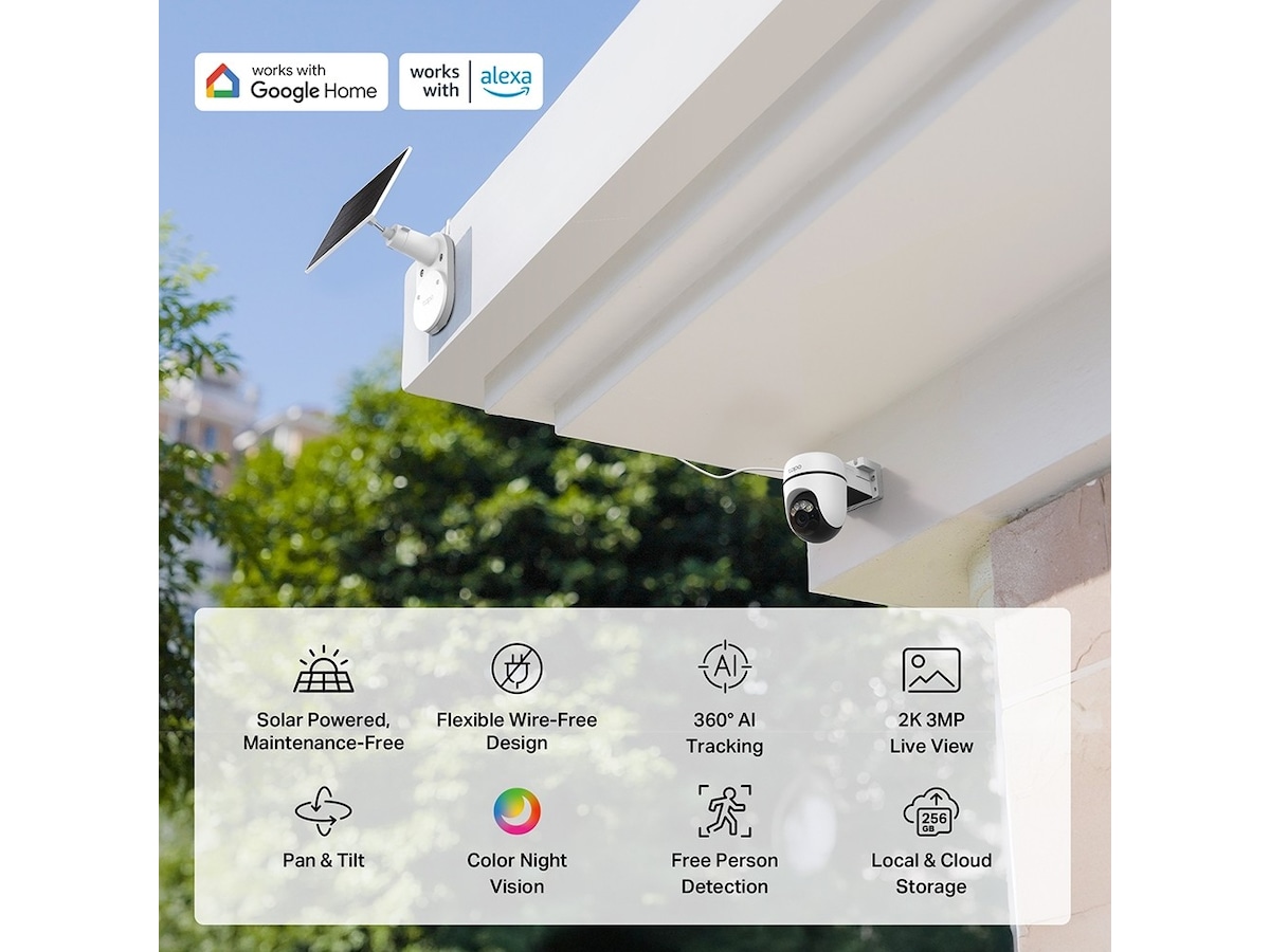 TP-Link Tapo C610 KIT solcelledrevet sikkerhetskamera Overvåkningskameraer