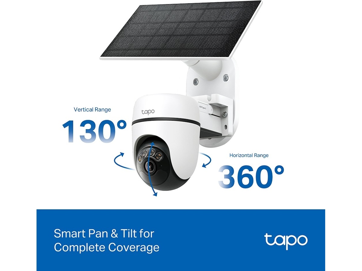 TP-Link Tapo C610 KIT solcelledrevet sikkerhetskamera Overvåkningskameraer