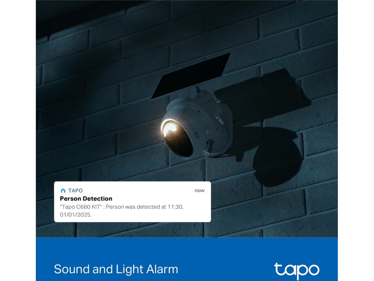 TP-Link Tapo C660 KIT solcelledrevet sikkerhetskamera Overvåkningskameraer