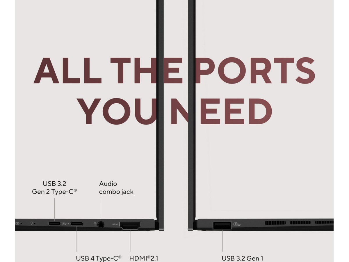 ASUS Zenbook 14 UM3406GA 14" WUXGA Touch (Jade sort) PC - Bærbar / laptop