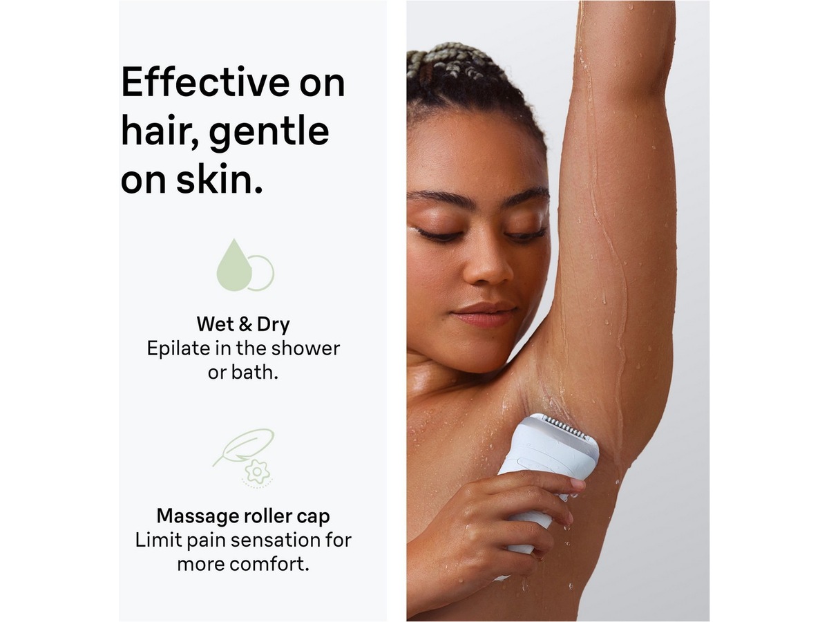 Braun Silk·épil 7 (sølv) Epilator & IPL-hårfjerning