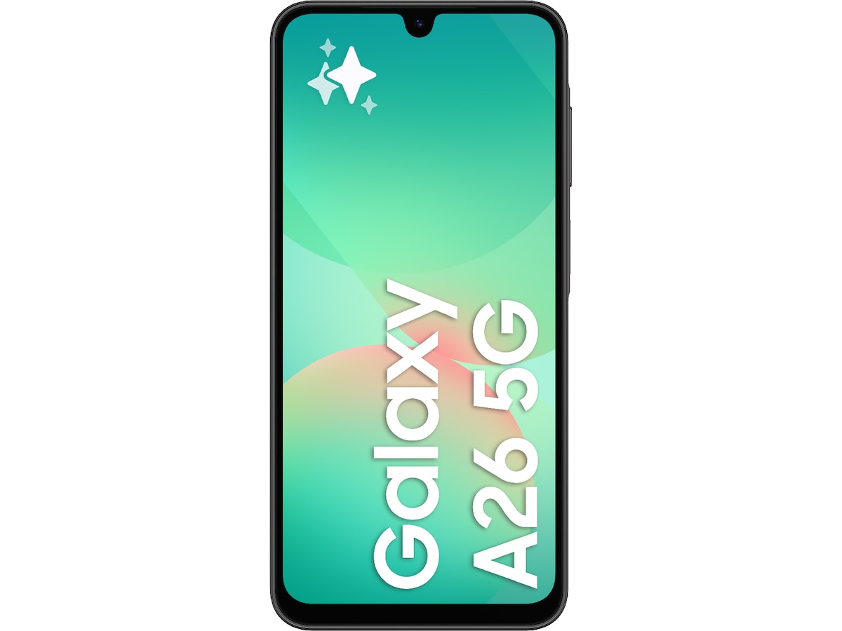 Samsung Galaxy A26 5G 128GB (sort) Mobiltelefoner