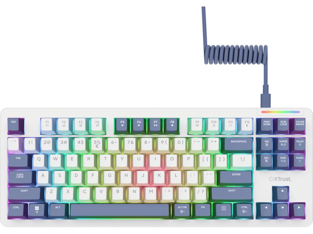 Trust GXT 872 Xyra TKL mekanisk gamingtastatur Gamingtastatur
