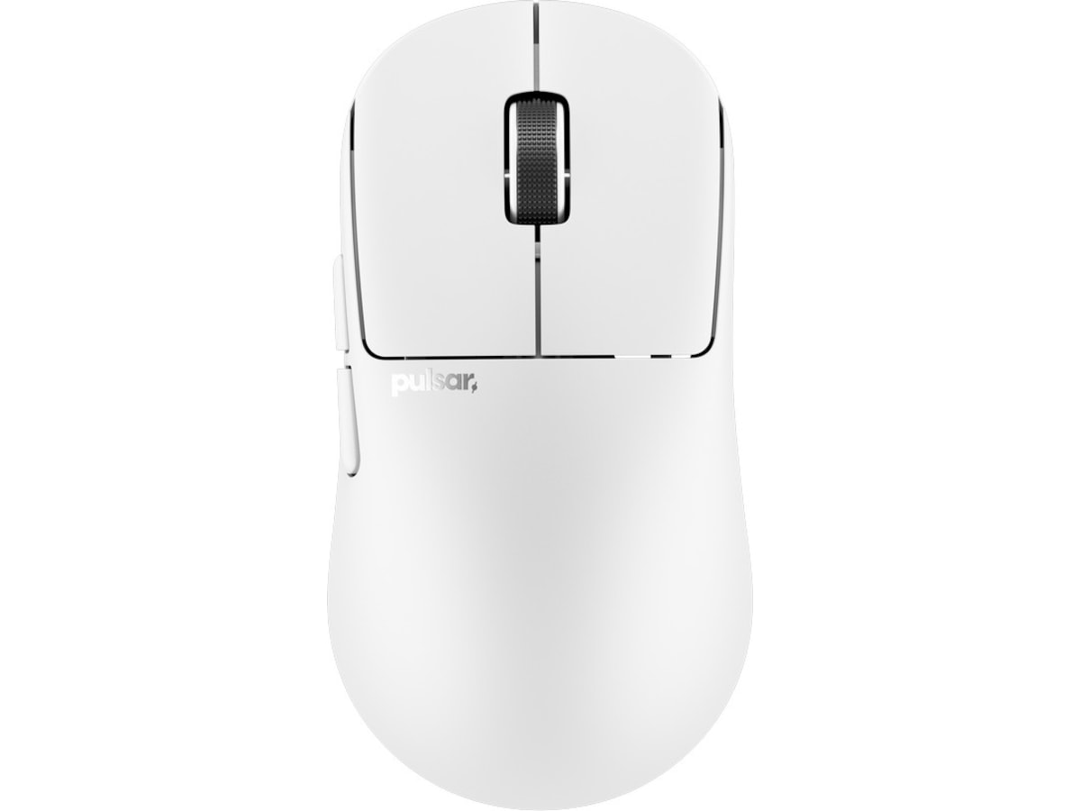 Pulsar X2N CrazyLight Mini gamingmus (hvit) Gamingmus