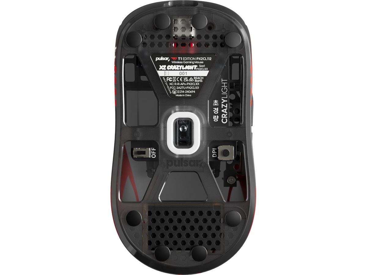 Pulsar X2 CRAZYLIGHT Mini Trådløs Gamingmus T1 Edition (sort) Gaming Mus