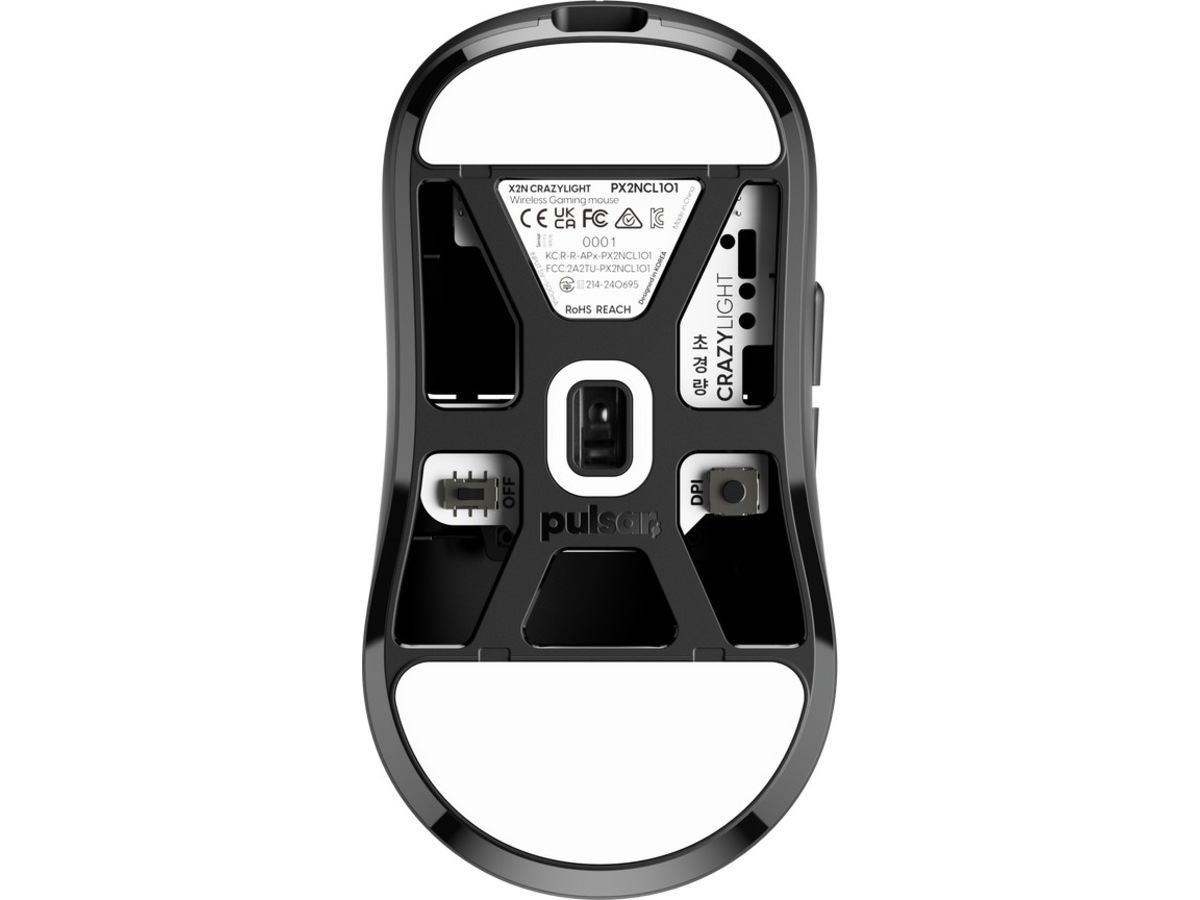 Pulsar X2N CrazyLight Mini gamingmus (sort) Gamingmus