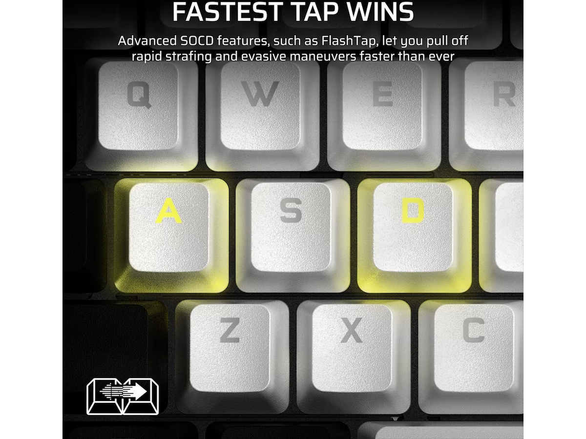 Corsair MAKR PRO 75 Hall Effect Gaming Keyboard Gamingtastatur