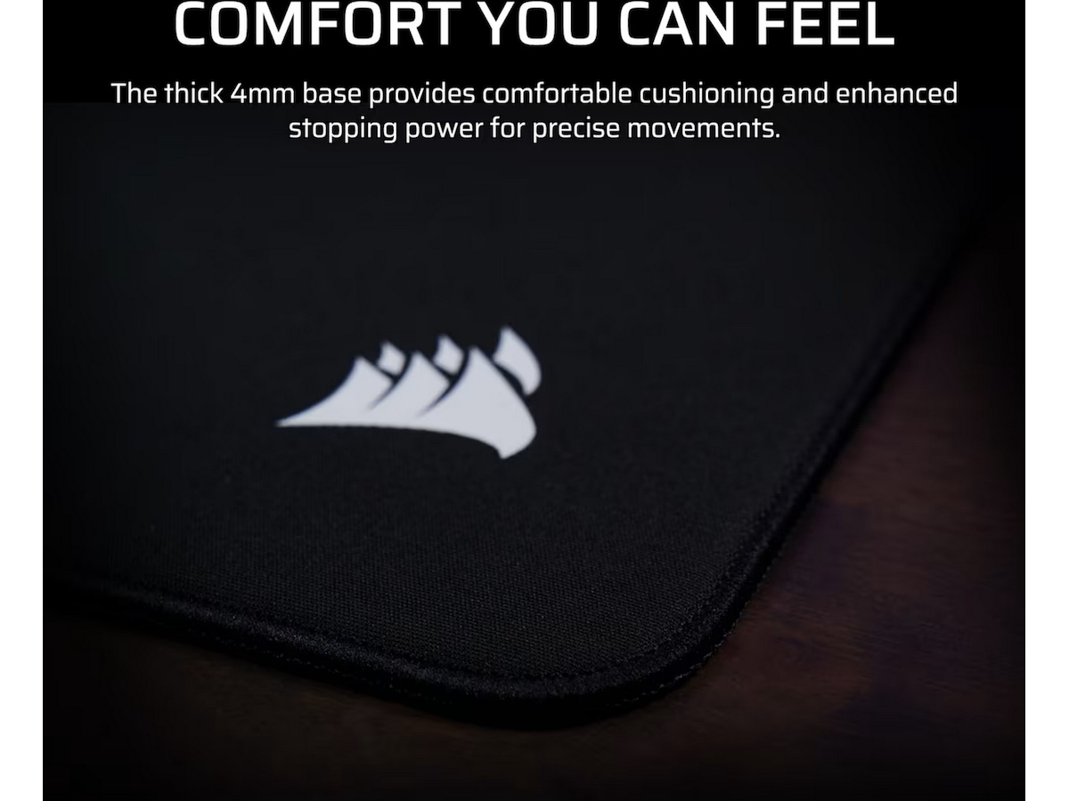 CORSAIR MM PRO Large Control Gaming Mouse Pad (sort) Gamingmusematte