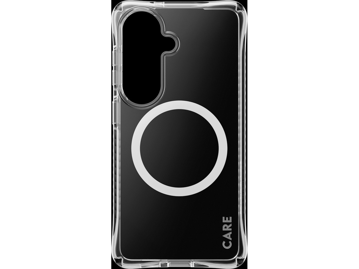 PanzerGlass CARE Galaxy S26 Samba Hardcase deksel (gjennomsiktig/hvit) Deksel til mobiltelefon