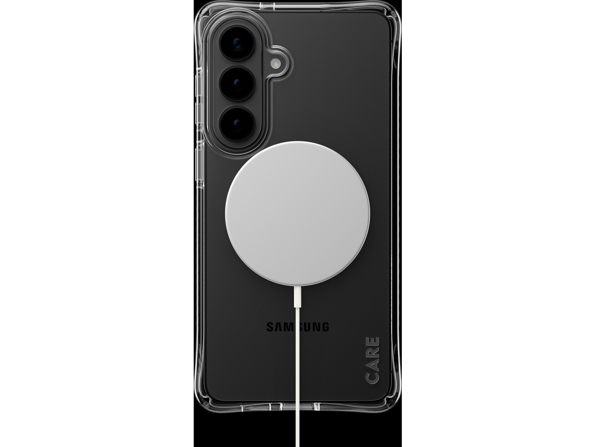 PanzerGlass CARE Galaxy S26 Samba Hardcase deksel (gjennomsiktig/hvit) Deksel til mobiltelefon