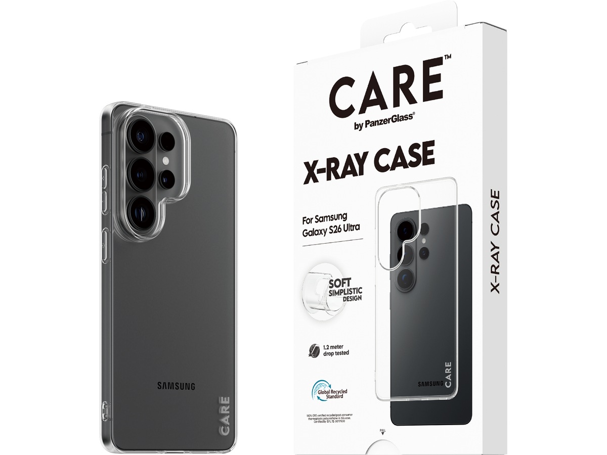 PanzerGlass CARE Galaxy S26 Ultra X-Ray deksel (gjennomsiktig) Deksel til mobiltelefon