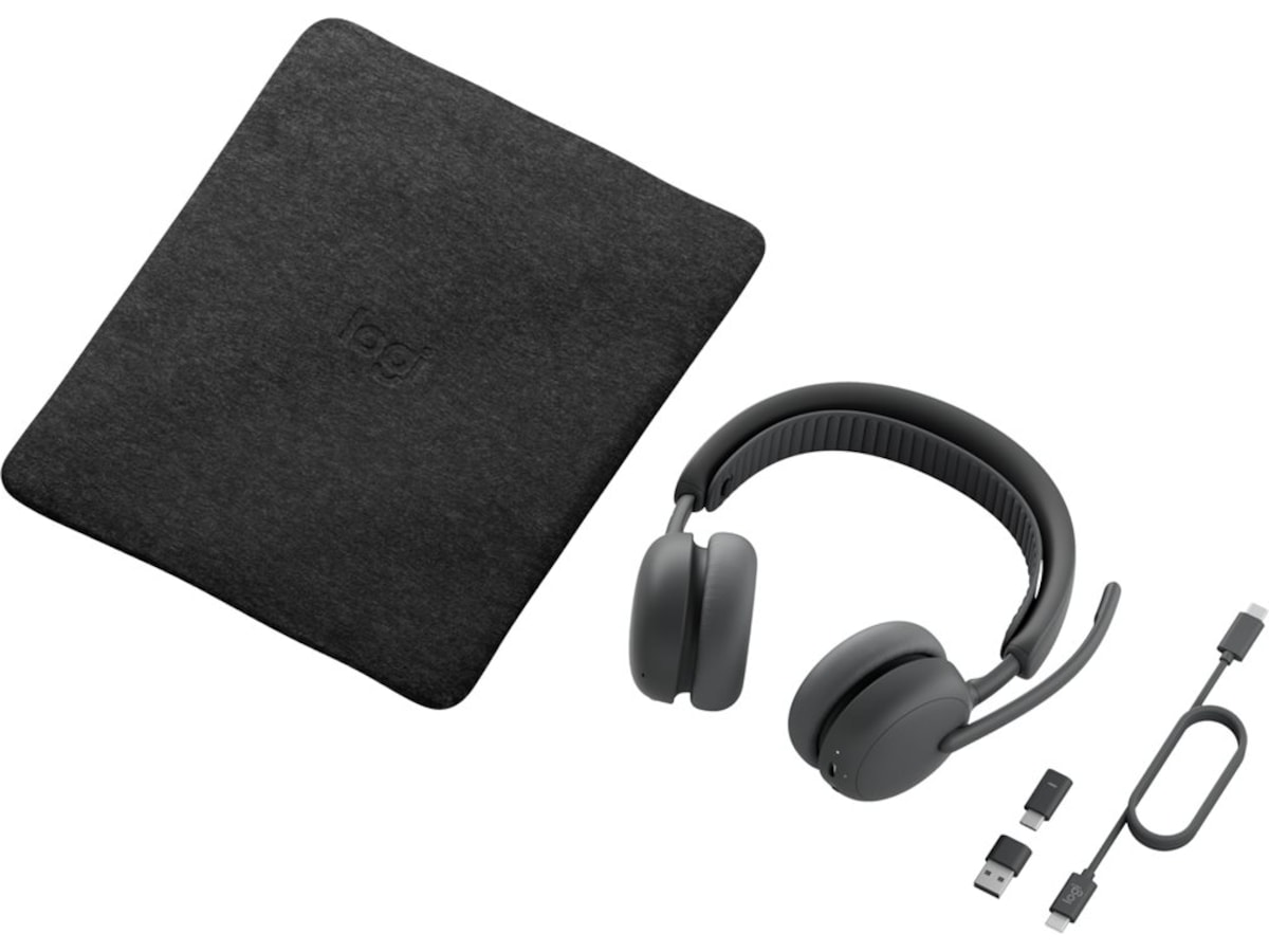 Logitech Zone Trådløst Headset 2 ES for Business (grafittgrå) Headset