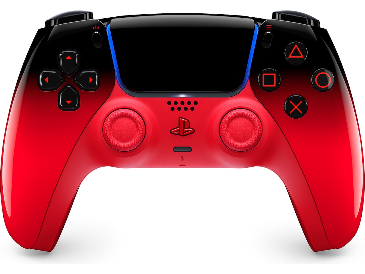 PlayStation 5 DualSense Kontroller (Techno Red) Tilbehør til PS5