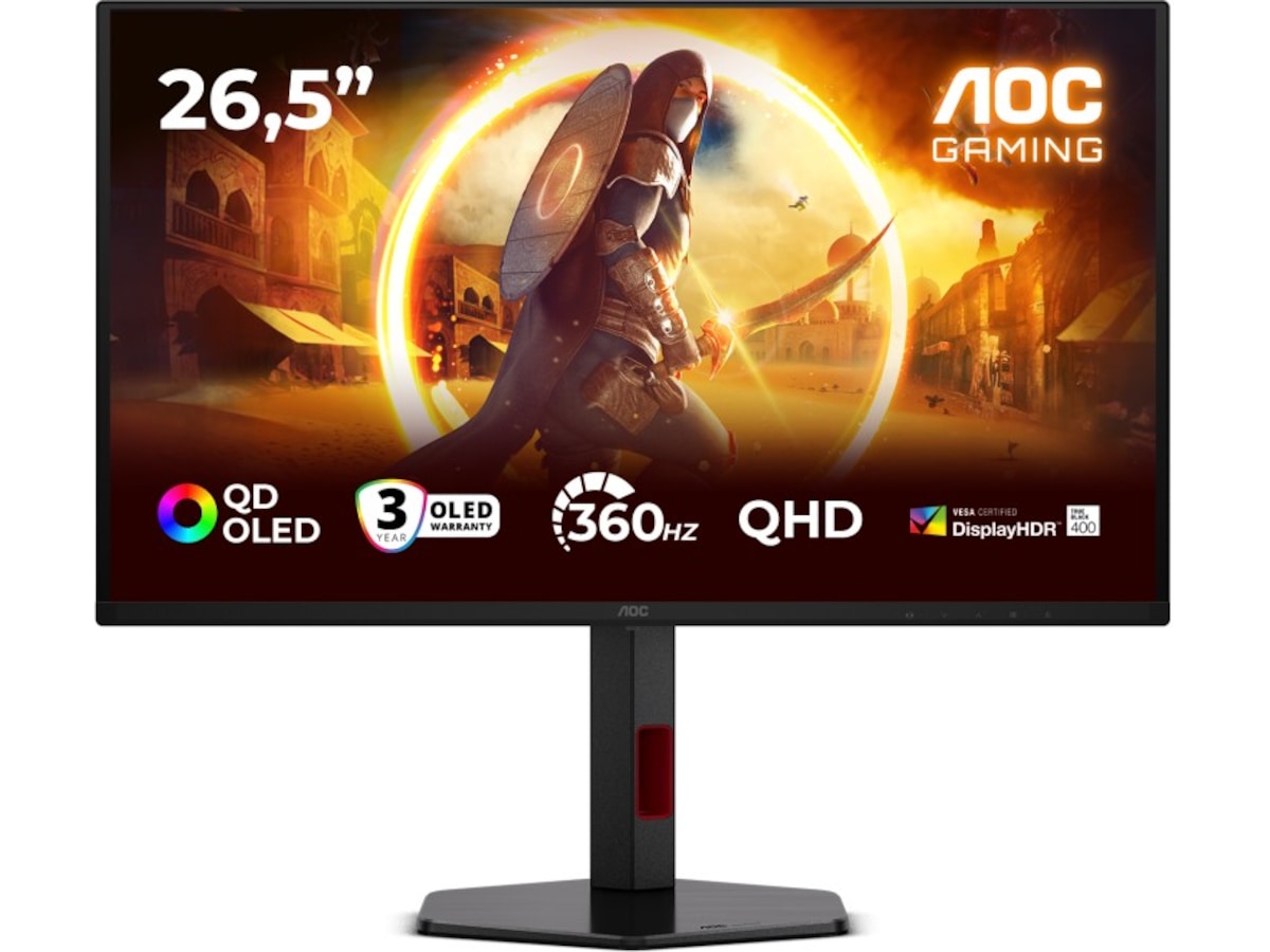 AOC 27" gamingskjerm Q27G4SDR Skjermer