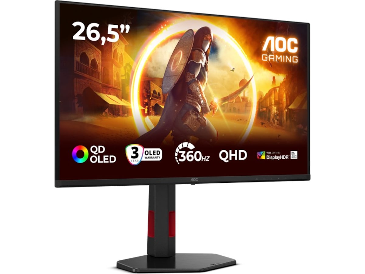 AOC 27" gamingskjerm Q27G4SDR Skjermer