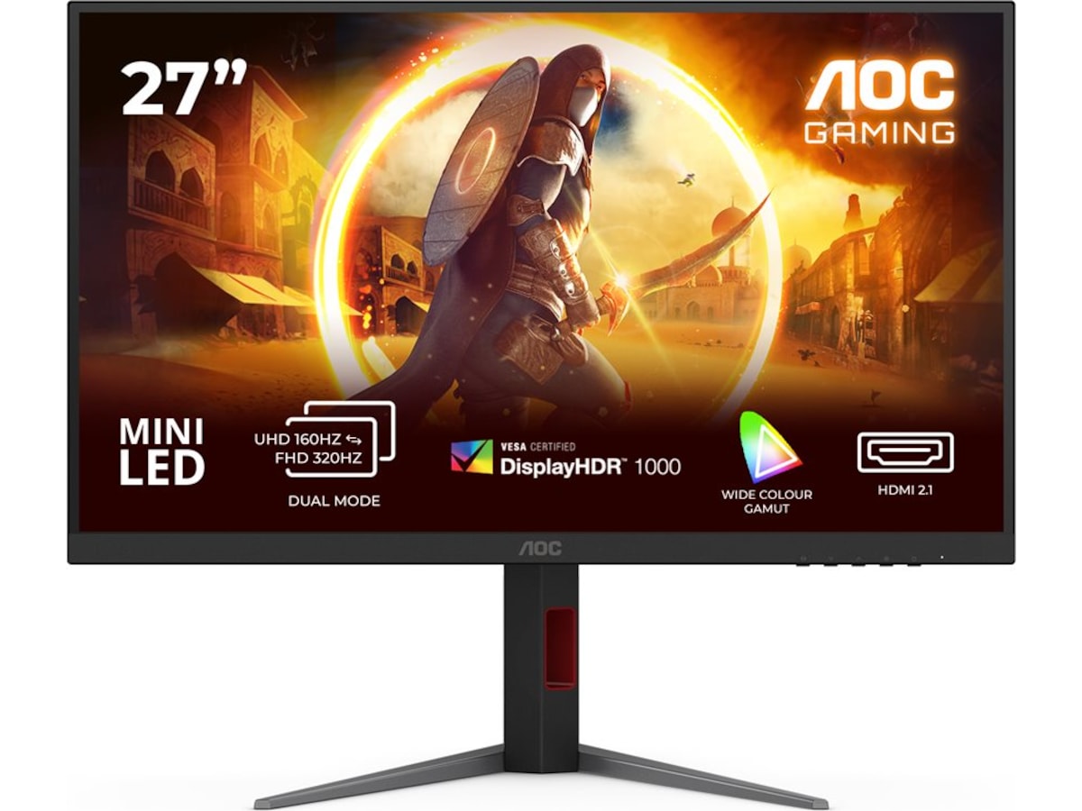 AOC 27" 4K gamingskjerm U27G4XM Skjermer