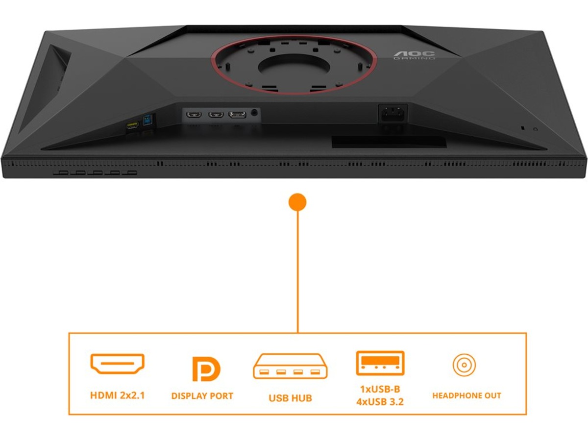 AOC 27" 4K gamingskjerm U27G4XM Skjermer