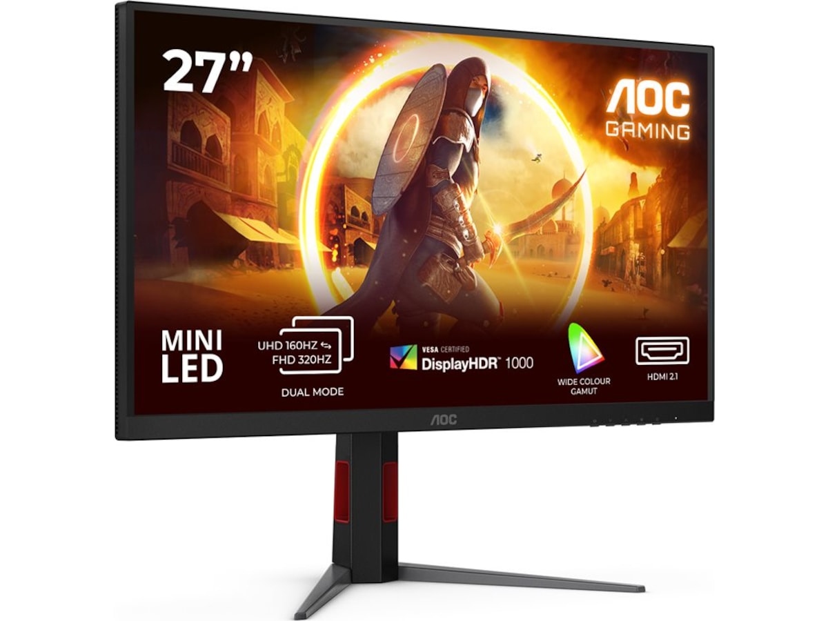 AOC 27" 4K gamingskjerm U27G4XM Skjermer