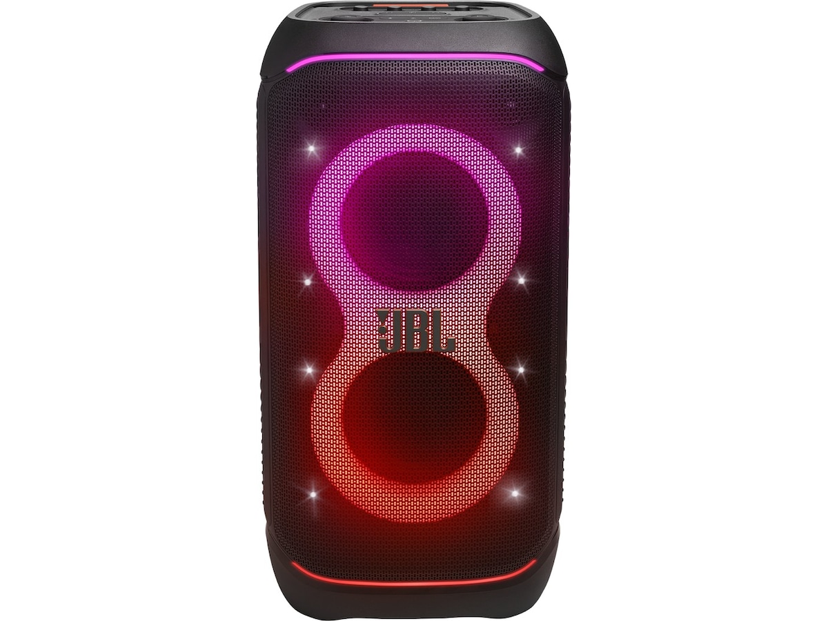 JBL Partybox STAGE 320 kraftig partyhøyttaler (sort) + JBL Partybox 710 Trådløs / Bluetooth-høyttaler