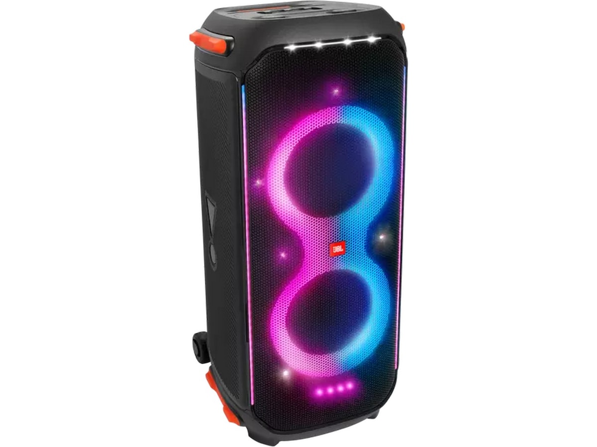 JBL Partybox STAGE 320 kraftig partyhøyttaler (sort) + JBL Partybox 710 Trådløs / Bluetooth-høyttaler