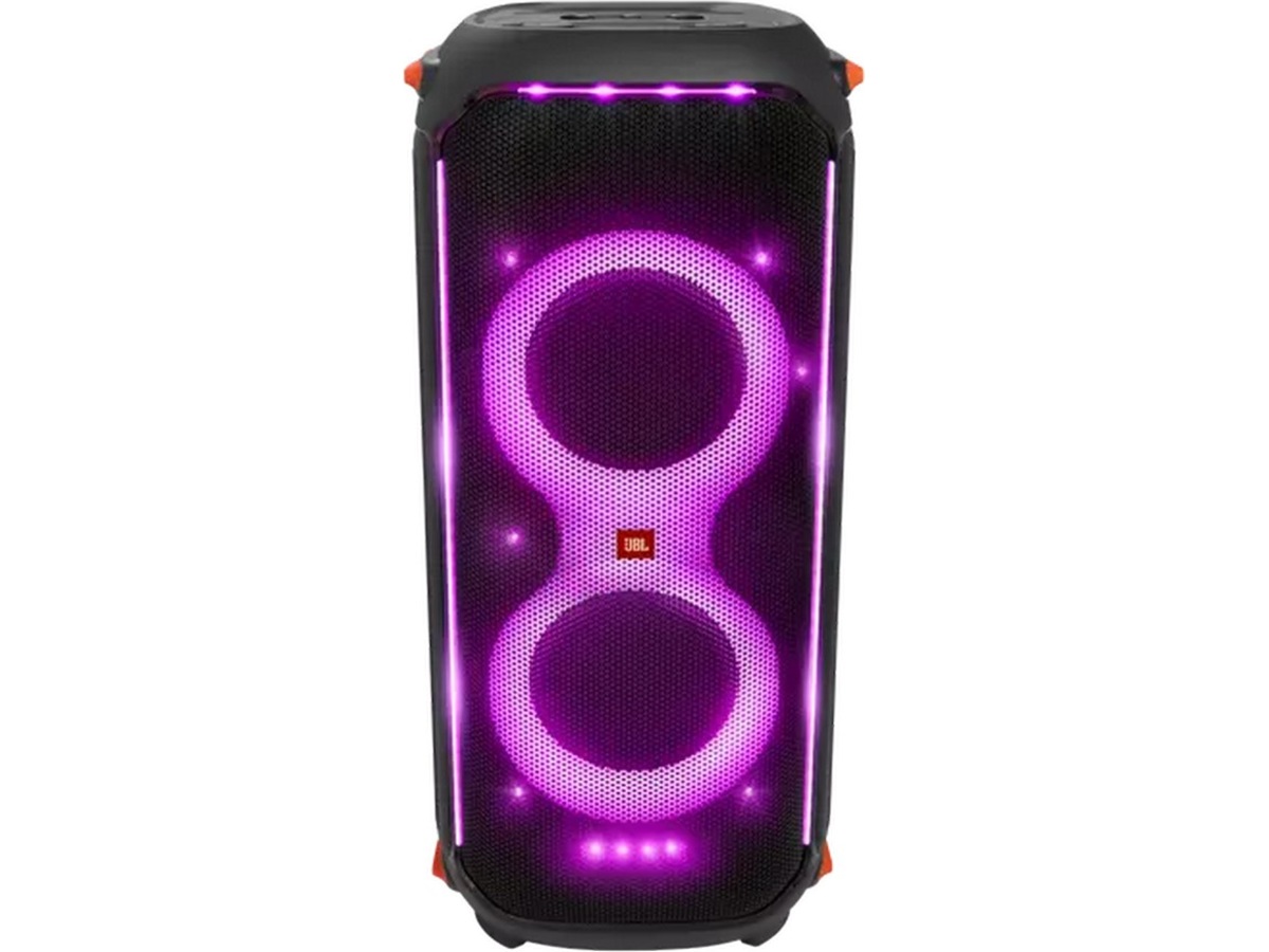JBL Partybox STAGE 320 kraftig partyhøyttaler (sort) + JBL Partybox 710 Trådløs / Bluetooth-høyttaler