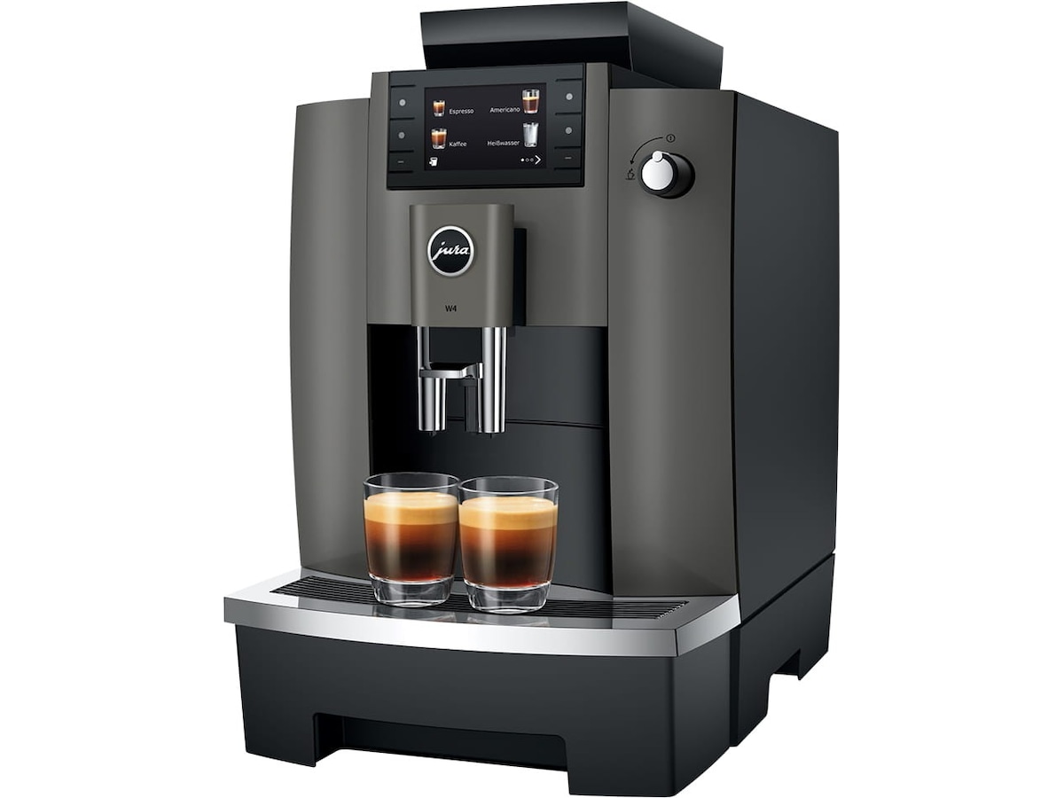 JURA W4 Profesjonell kaffemaskin (Dark Inox) Espressomaskiner