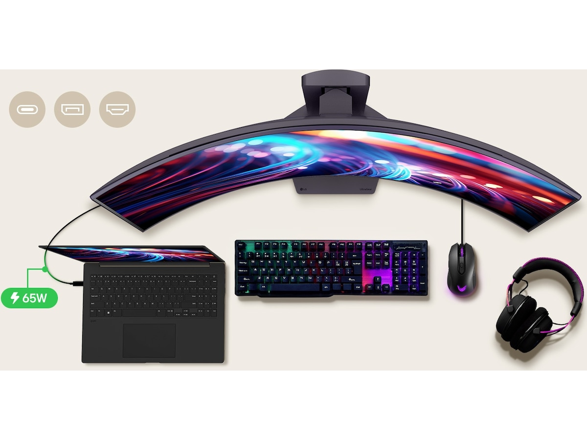 LG 39" UltraGear gamingskjerm 39GX900A Skjermer