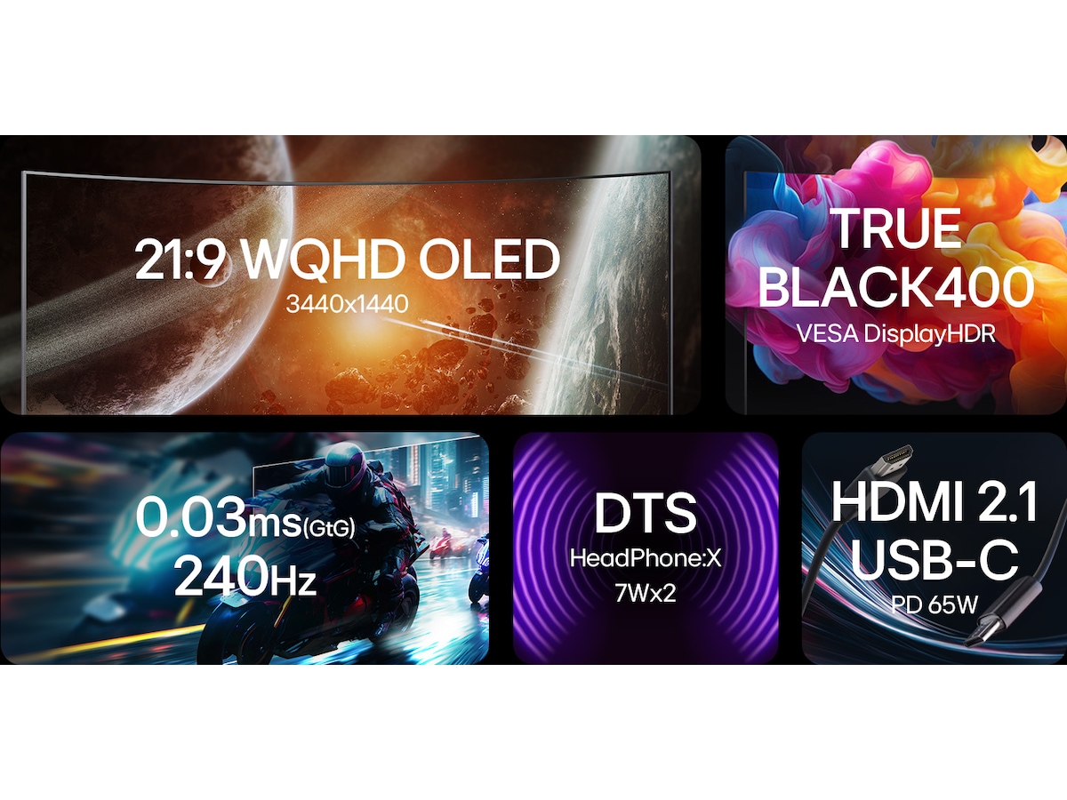 LG 45" UltraGear gamingskjerm 45GX900A Skjermer