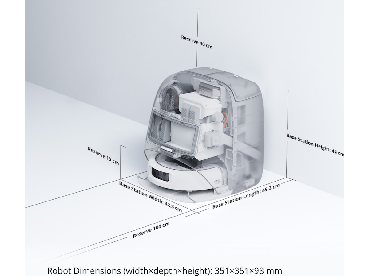 DJI ROMO P Robotstøvsugere