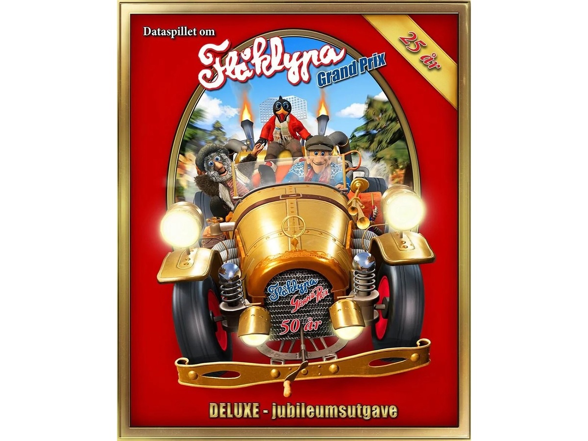 Flåklypa Grand Prix DELUXE Jubileumsutgave PC Spill