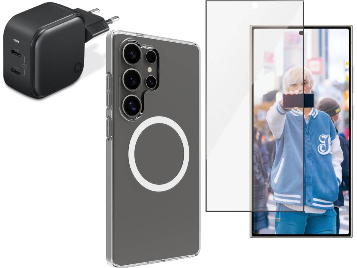 Andersson 45W GaN vegglader (sort) Mobilladere
