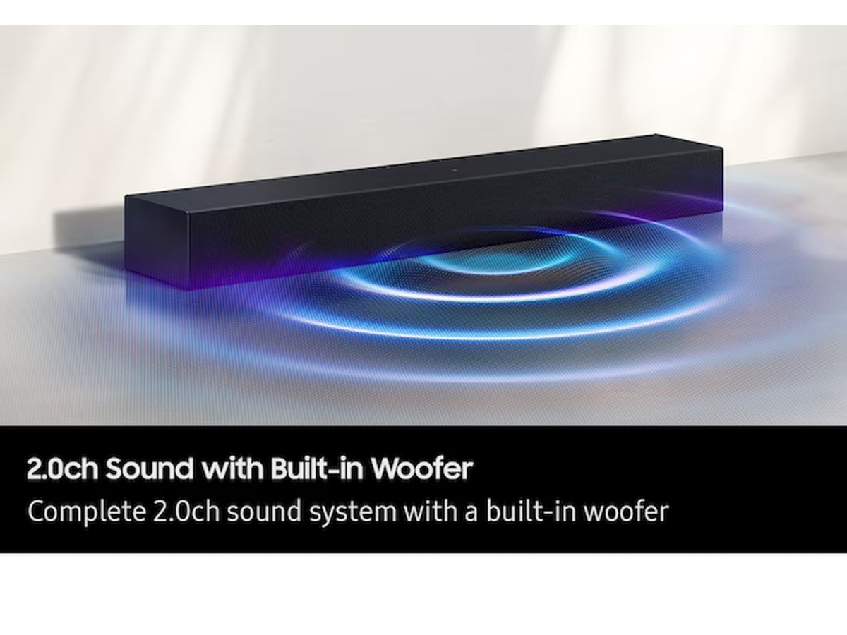 Samsung HW-B410F Soundbar med Subwoofer (2025) -B-Grade Demo DVD/Hi-Fi/stereo