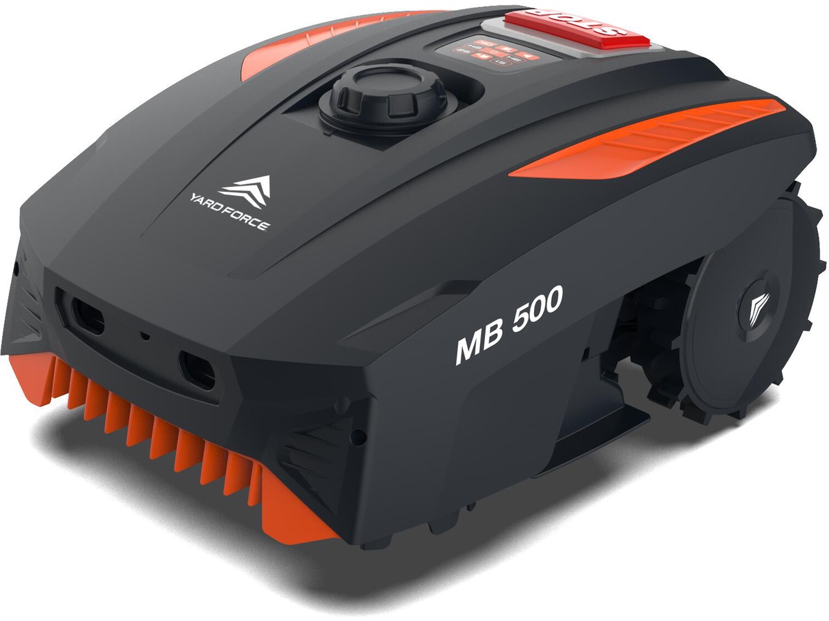 Yardforce MB500 Robotgressklipper 500m² 2000mAh med garasje Høytrykkspylere