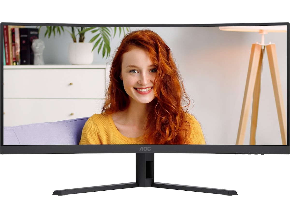 AOC 34" curved skjerm CU34B3E Skjermer