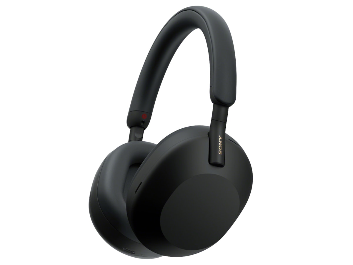 Sony WH-1000XM5 trådløse hodetelefoner, Over-Ear (sort) + WF-510 Buds Hodetelefoner