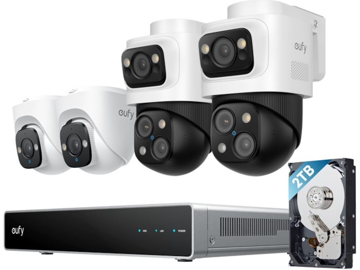 Eufy NVR Security System S4 overvåkningssystem Overvåkningskameraer
