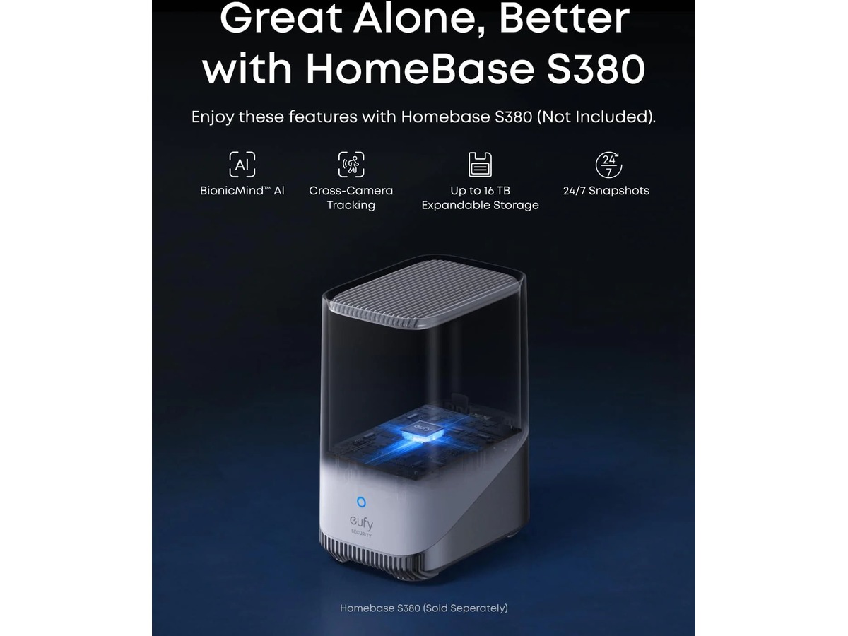 Eufy Cam S4 2-Cam Kit Overvåkningskameraer