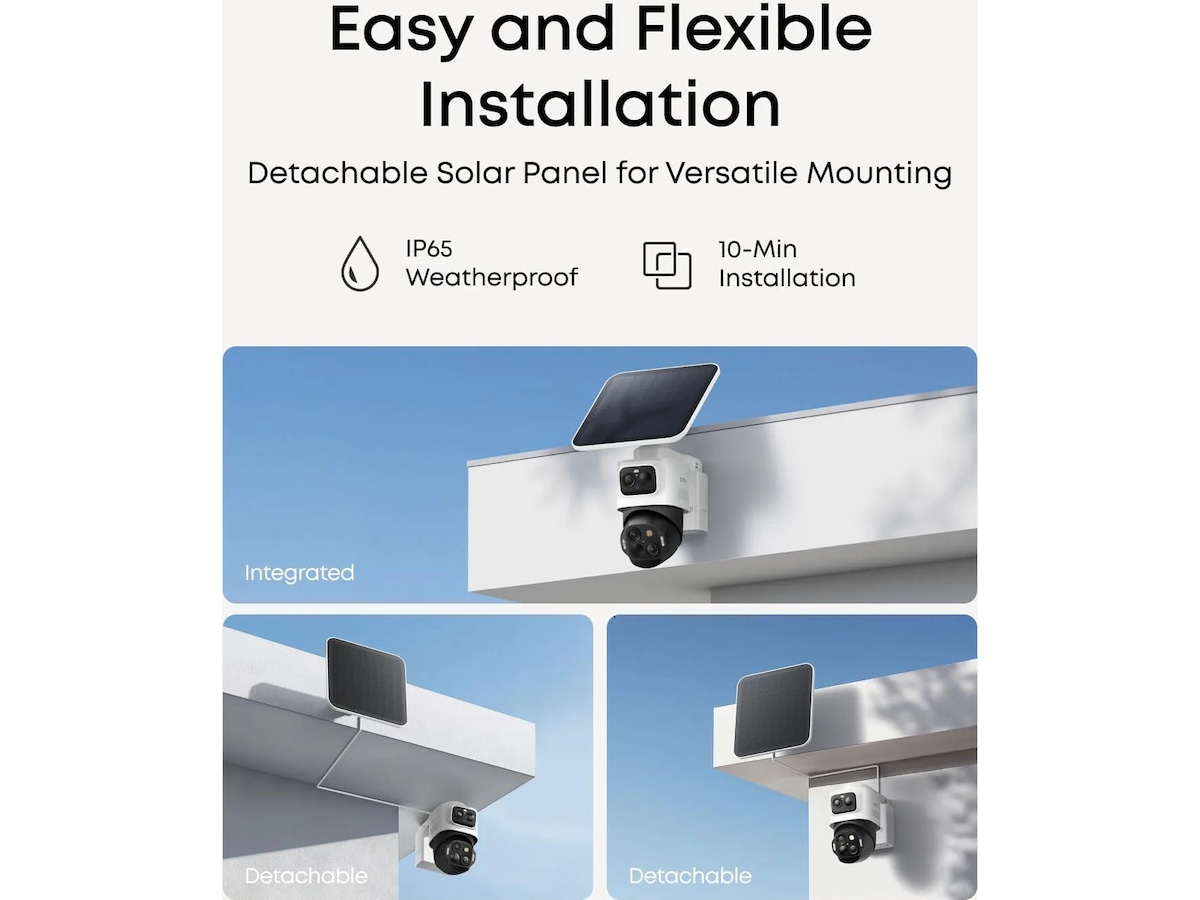 Eufy Cam S4 2-Cam Kit Overvåkningskameraer