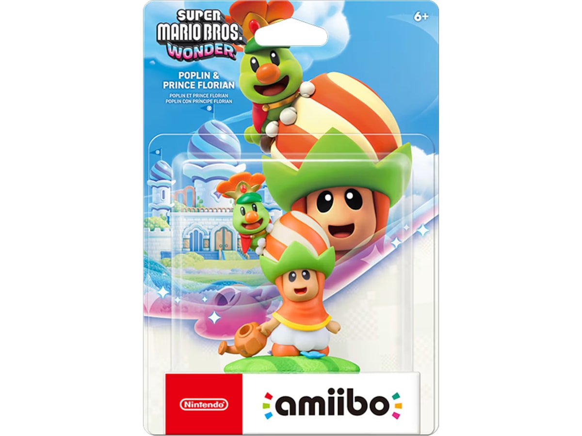 Nintendo amiibo Poplin & Prince Florian figur Tilbehør