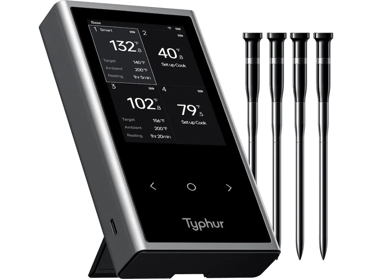 Typhur Sync Quad er en smart, trådløs me Andre kjøkkenapparater