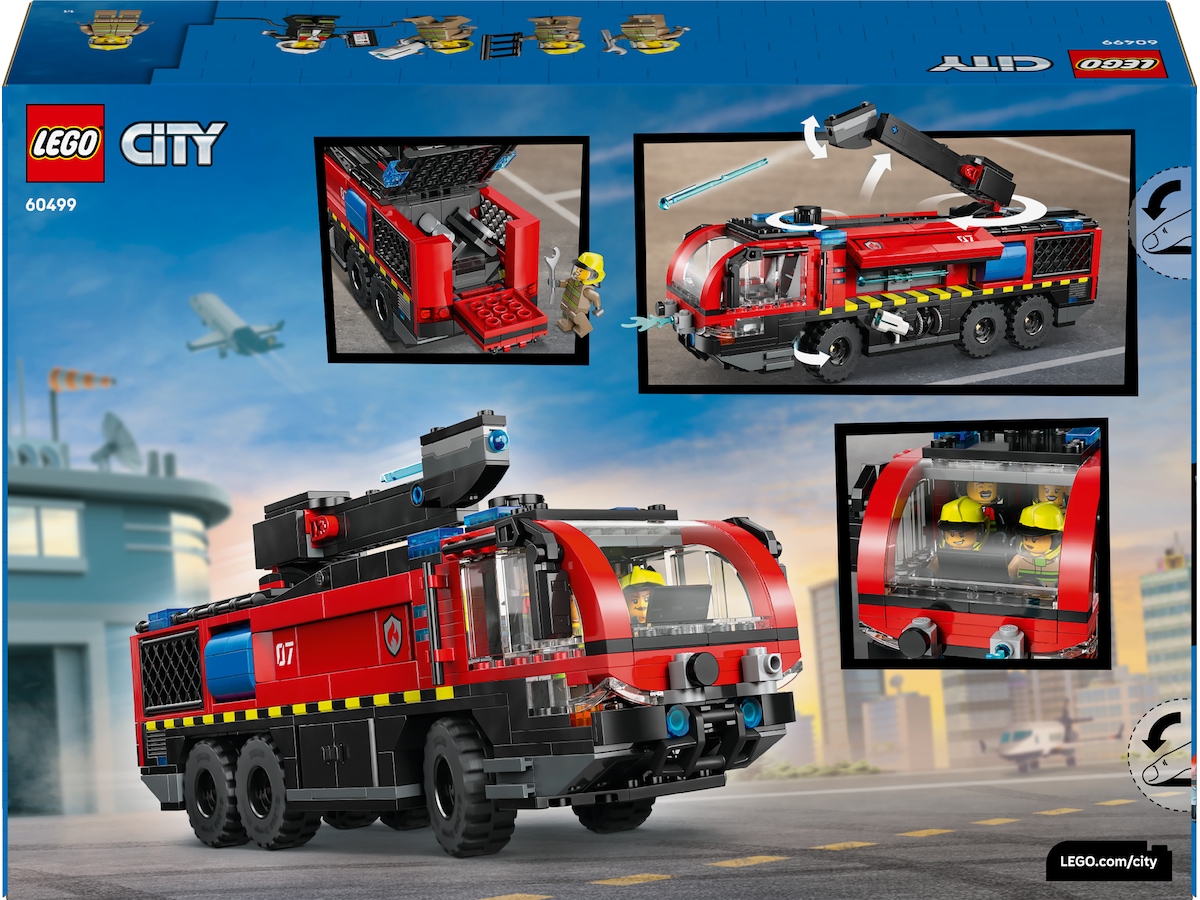 LEGO City Flyplassbrannbil 60499 LEGO