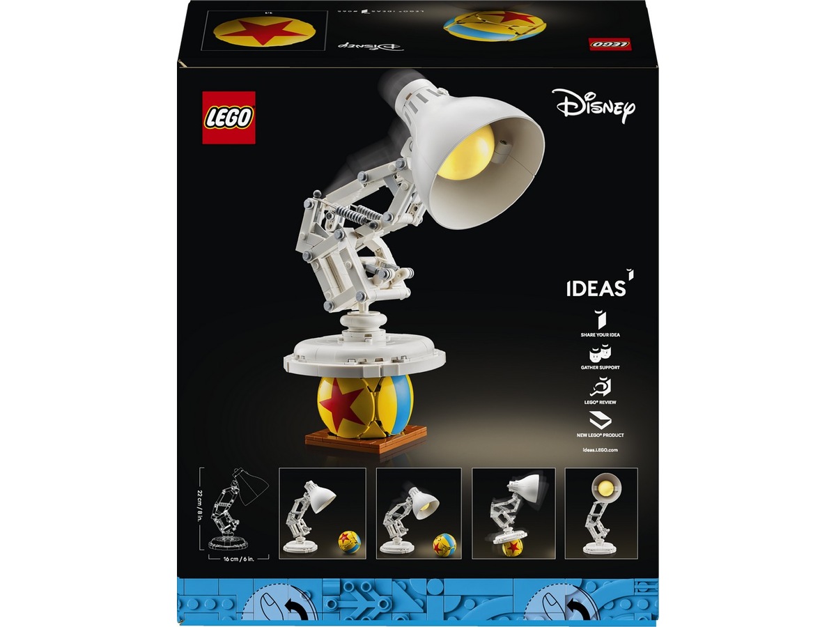 LEGO Ideas Disney Pixar Luxo Jr. 21357 LEGO