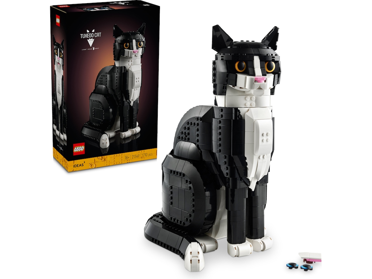 LEGO Icons Svart-hvit katt 21349 LEGO