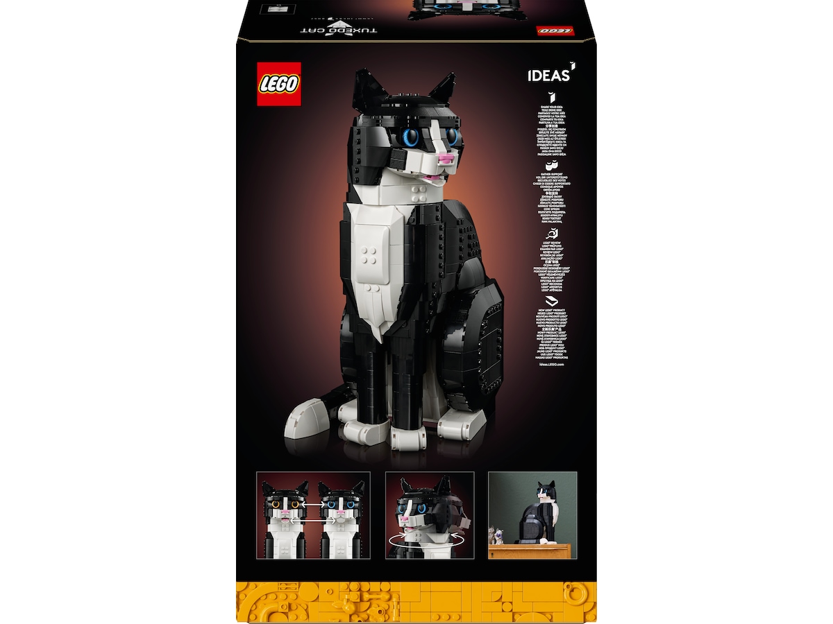 LEGO Icons Svart-hvit katt 21349 LEGO