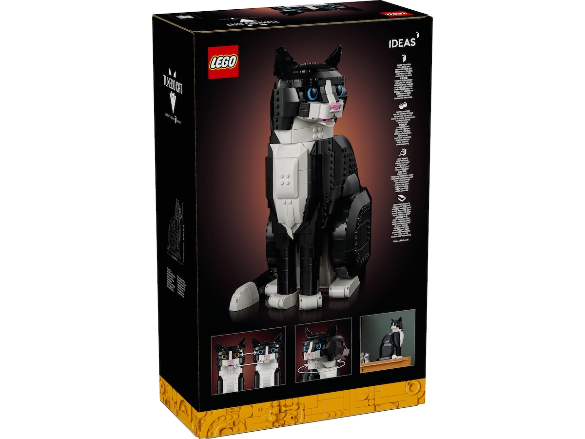 LEGO Icons Svart-hvit katt 21349 LEGO