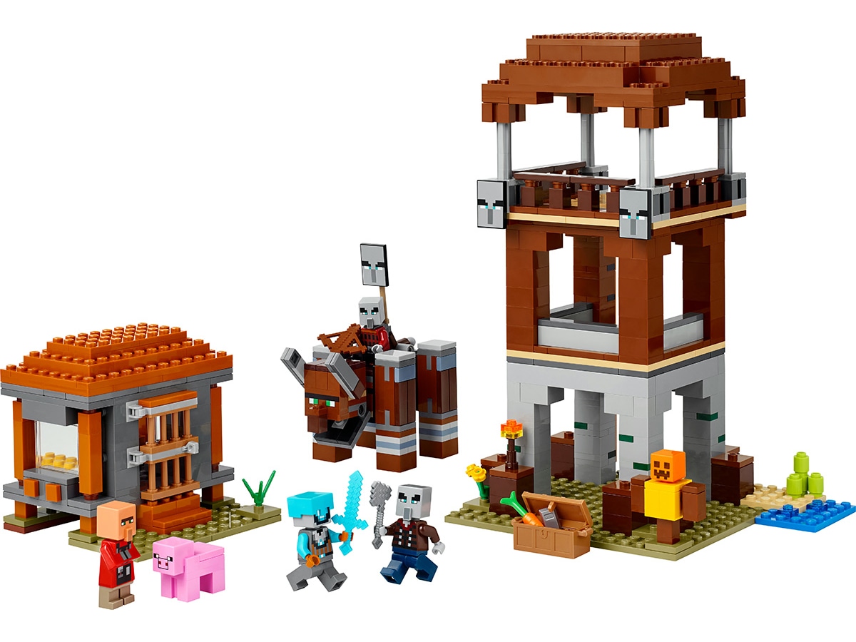 LEGO Minecraft Plyndrevakttårn og villsvin 21278 LEGO